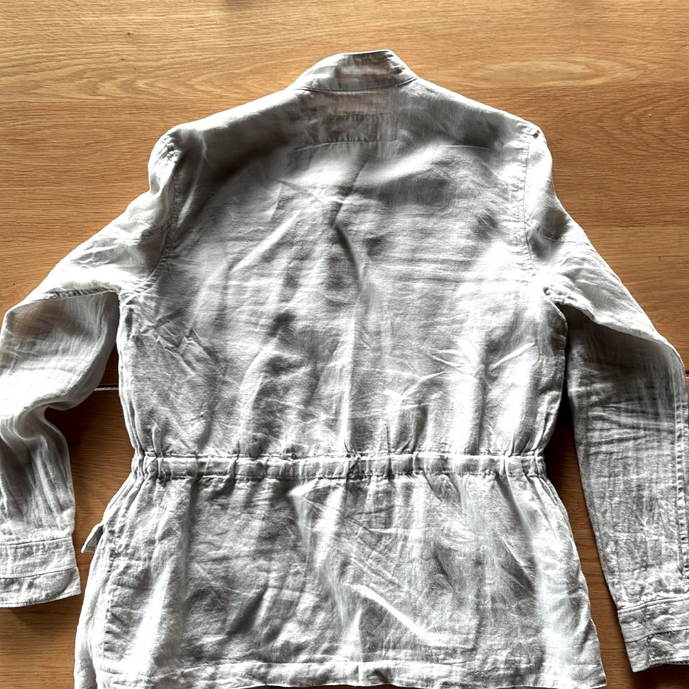 Rag And Bone Linen Utility Jacket - image 2